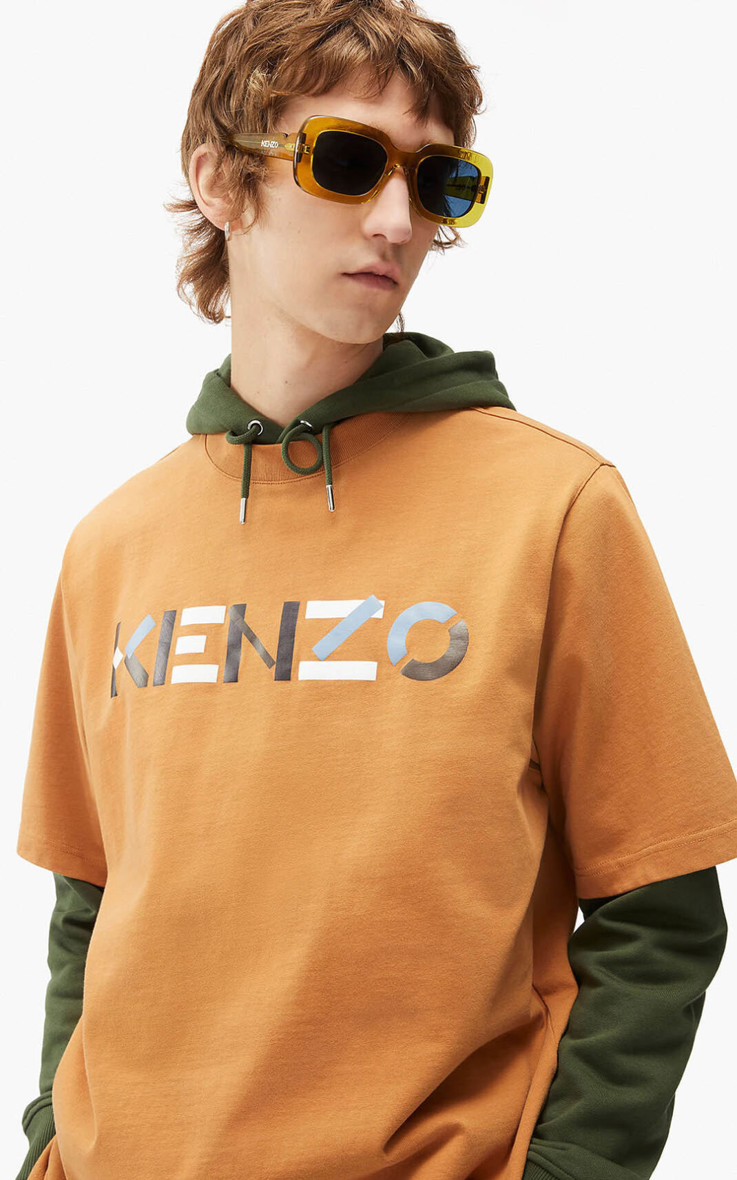 Kenzo Multicoloured oversize Logo T Shirt Herr | 48973-SQKZ